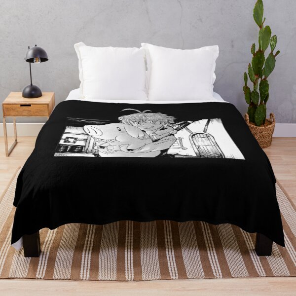Item preview, Anime boy with cute pig Graphic  designed and sold by ContopoulosIhs.