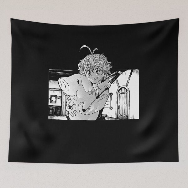 Item preview, Anime boy with cute pig Graphic  designed and sold by ContopoulosIhs.