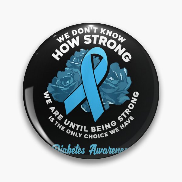 Item preview, Being Strong Is The Only Choice T1D Diabetes Awareness Gift designed and sold by RichardMarkham.