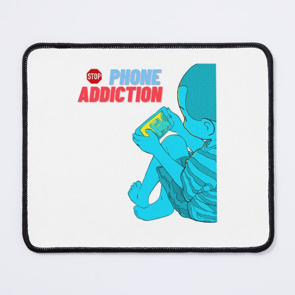 Item preview, Mobile Phone Addiction designed and sold by TodayArtTrend.