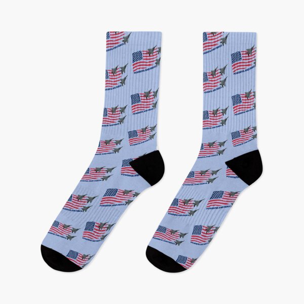 Item preview, Powerful and Fierce with American Flag and F-15 formation design. designed and sold by tranquilbeach.