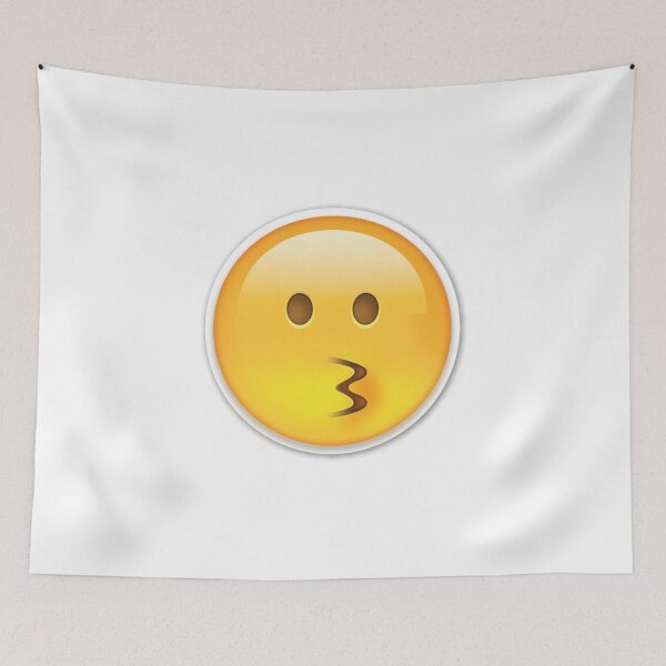 Item preview, Emoji Kiss Wink Heart Blowing Kiss Emoji designed and sold by stevesemojis.