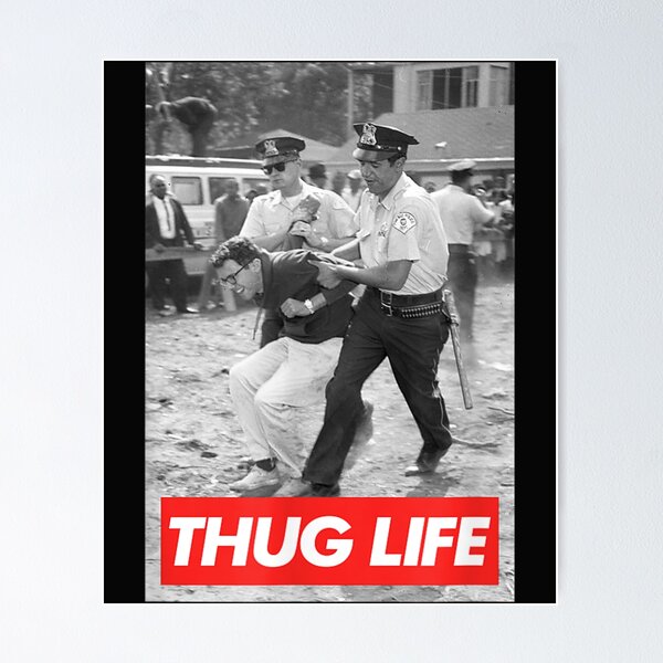Item preview, Bernie Sanders Protest Arrest Civil Rights 1963 designed and sold by JaySantos2022.