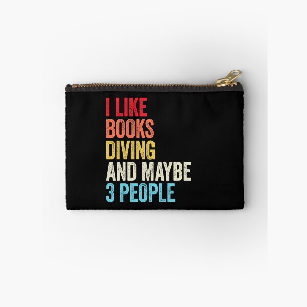 Item preview, I Like Books Diving And Maybe Three People Shirt, Funny Cool Diving Mens Womens girls Lovers Birthday Christmas Gift Shirt designed and sold by xlnv.