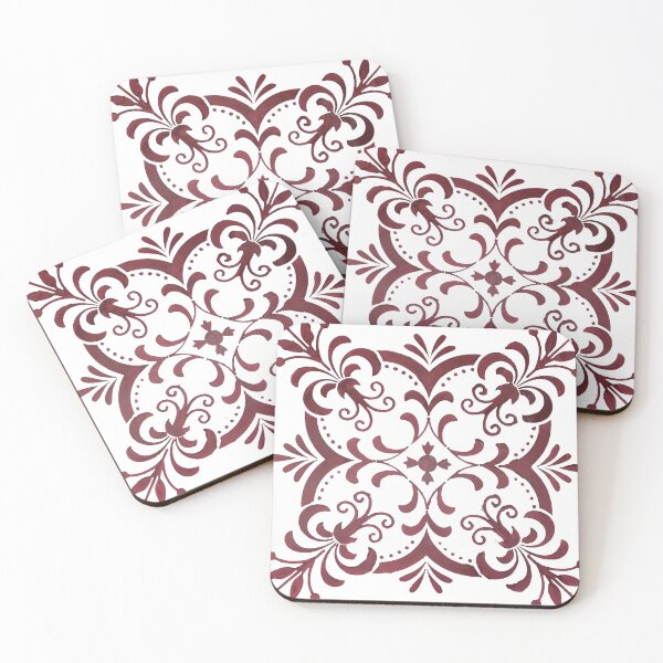 Item preview, Maroon flourish designed and sold by Melissa Renee.