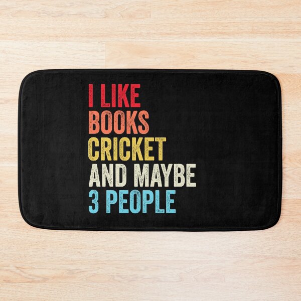 Item preview, I Like Books Cricket And Maybe Three People Shirt, Funny Cool Cricket Mens Womens girls Lovers Birthday Christmas Gift Shirt designed and sold by xlnv.