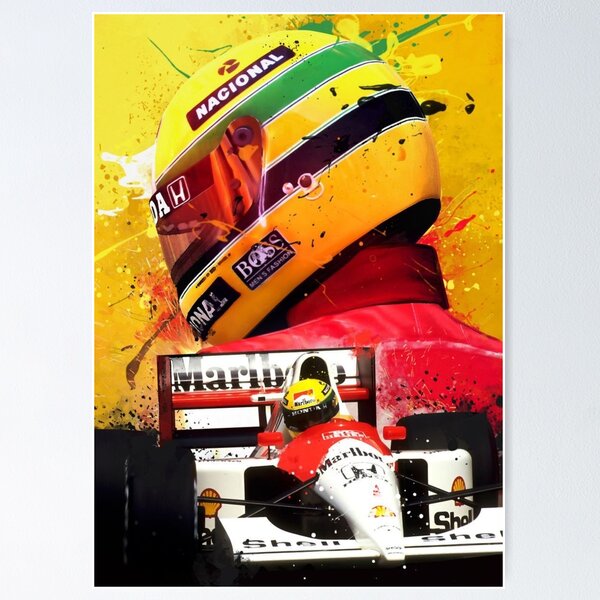 Ayrton Senna Wall Art for Sale | Redbubble