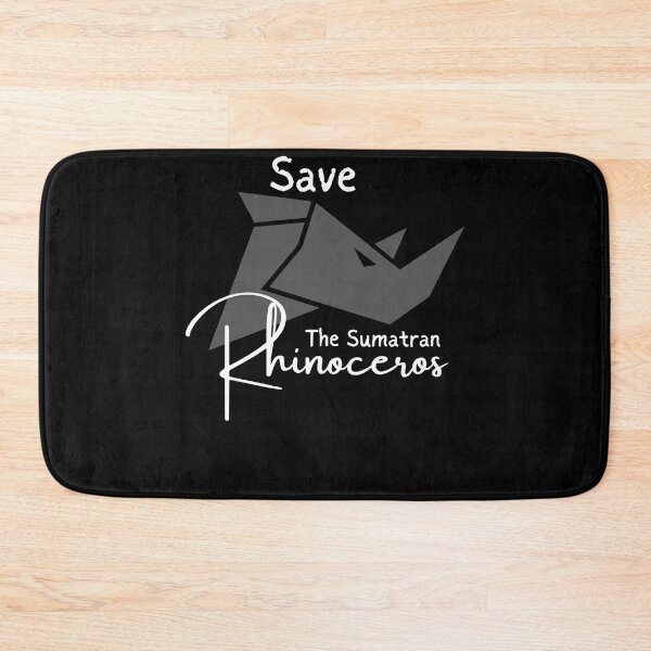 Item preview, Save The Sumatran Rhinoceros  designed and sold by MartinPetrie.