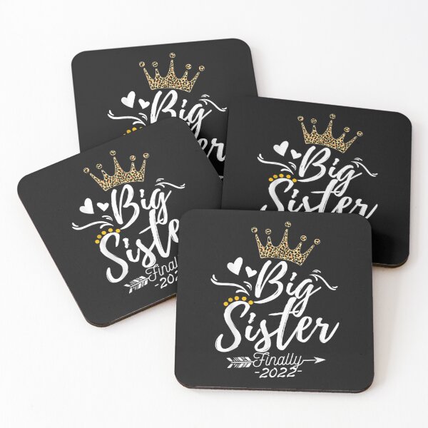 Item preview, Big Sister 2022 Leopard Print Promoted to Big Sister 2022 designed and sold by JaySantos2022.