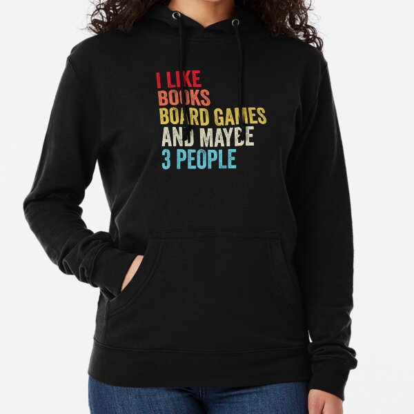Item preview, I Like Books Board games And Maybe Three People Shirt, Funny Cool Board games Mens Womens girls Lovers Birthday Christmas Gift Shirt designed and sold by xlnv.