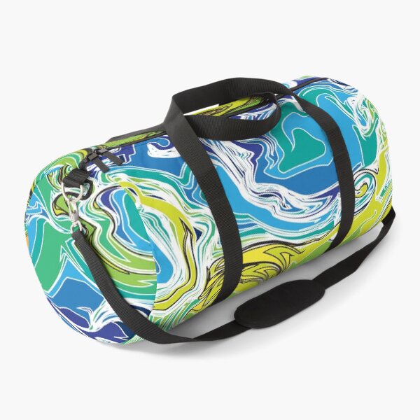 Item preview, Fluid Art, Pouring art design, Blue Green Yellow Abstract, liquid art designed and sold by Thilaniz.
