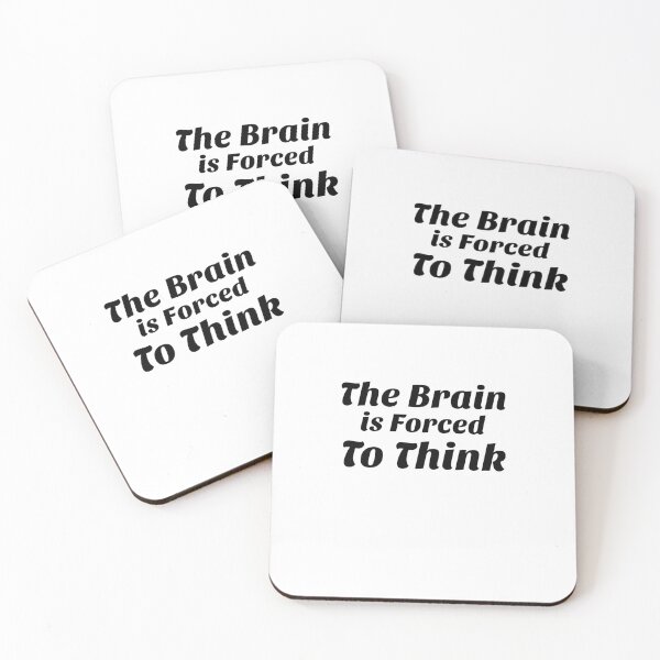 Item preview, The Brain is Forced To Think designed and sold by Rubysnaper77.