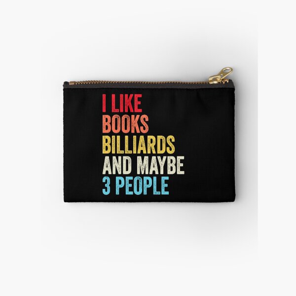 Item preview, I Like Books Billiards And Maybe Three People Shirt, Funny Cool Billiards Mens Womens girls Lovers Birthday Christmas Gift Shirt designed and sold by xlnv.