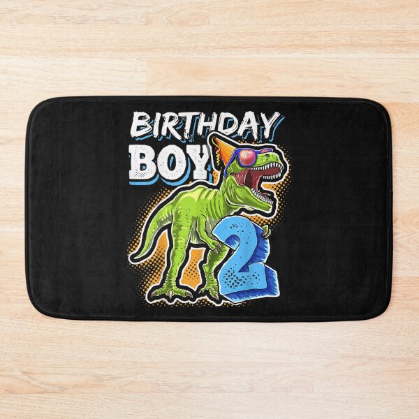 Item preview, Birthday Boy 2 2nd Birthday T Rex Dinosaur Party Gift Boys designed and sold by JaySantos2022.
