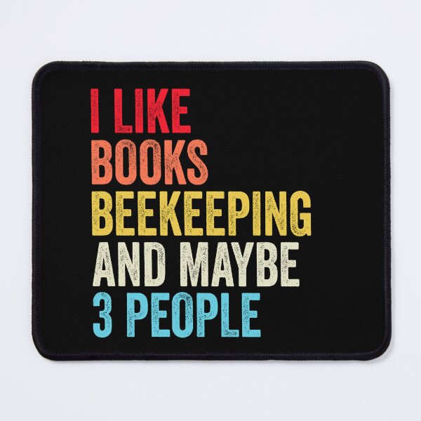 Item preview, I Like Books Beekeeping And Maybe Three People Shirt, Funny Cool Beekeeping Mens Womens girls Lovers Birthday Christmas Gift Shirt designed and sold by xlnv.