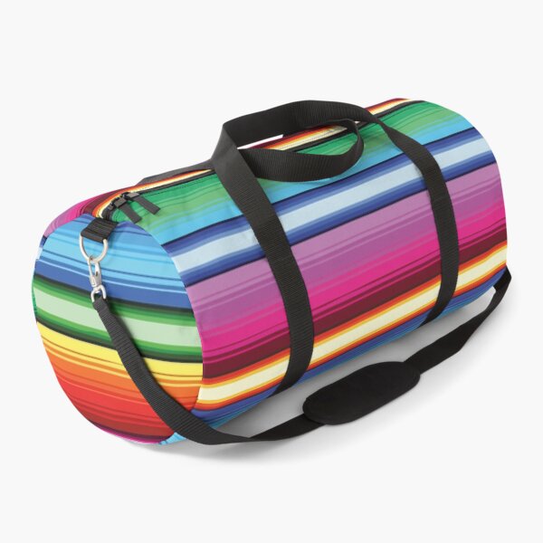 Item preview, Serape Saltillo Mexican serape blanket zerape jorongo neon stripes zarape designed and sold by T-Mex.