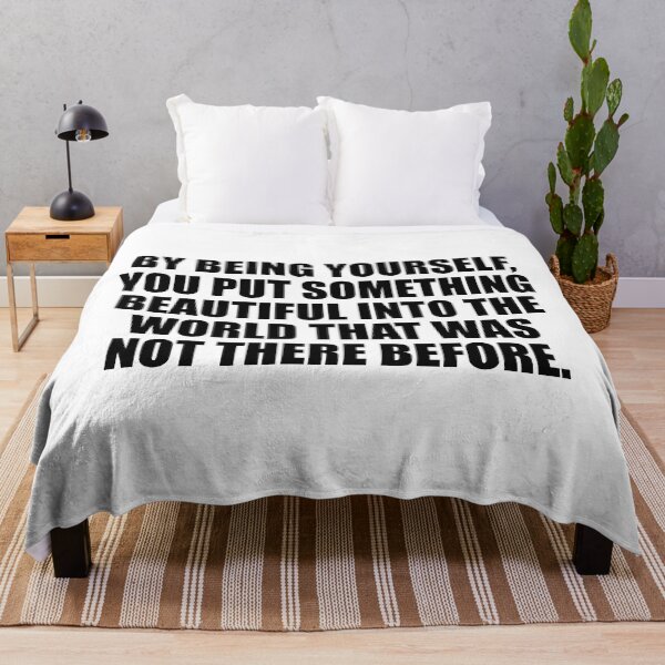 Item preview, By being yourself, you put something beautiful into the world that was not there before designed and sold by Colorfulandfun.