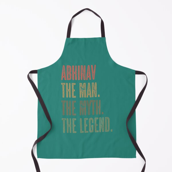 Item preview, Abhinav The Man The Myth The Legend Men Boys Name designed and sold by XemLai.