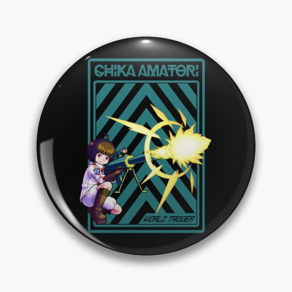 Item preview, WORLD TRIGGER - CHIKA AMATORI designed and sold by UNCHMUNCH.