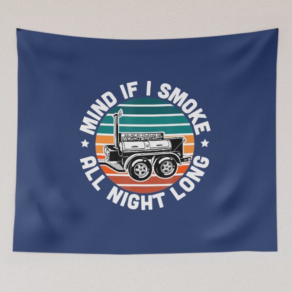 Item preview, Bbq Offset Smoker Pit Accessory Mind If I Smoke Dad designed and sold by XemLai.