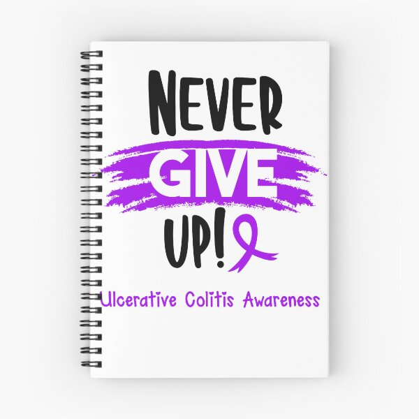 Item preview, Ulcerative Colitis Warrior - Ulcerative Colitis Awareness - Never Give Up! designed and sold by Robbsyn.