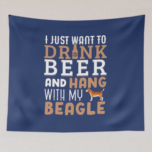 Item preview, Beagle Dad Father's Day Dog Lover Beer designed and sold by XemLai.