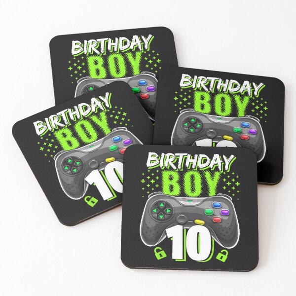 Item preview, Birthday Boy 10 Video Game Controller Gamer 10th Birthday designed and sold by KimberleyRamsey.