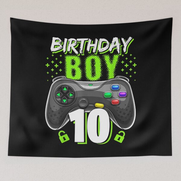 Item preview, Birthday Boy 10 Video Game Controller Gamer 10th Birthday designed and sold by KimberleyRamsey.