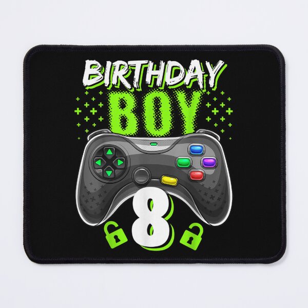 Item preview, Birthday Boy 8 Video Game Controller Gamer 8th Birthday Gift designed and sold by KimberleyRamsey.