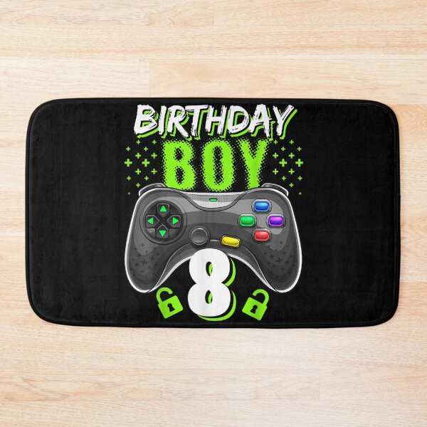 Item preview, Birthday Boy 8 Video Game Controller Gamer 8th Birthday Gift designed and sold by KimberleyRamsey.