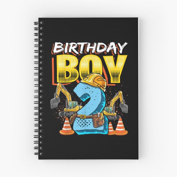 Item preview, Birthday Boy 2nd Birthday Construction Hat Vehicle Excavator designed and sold by KimberleyRamsey.