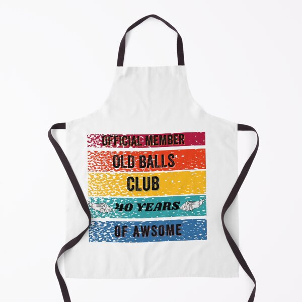 Item preview, Official Member of Old Balls Club 40 Year Old of awsome dad  Birthday Gift. designed and sold by POPLIN ⭐ ⭐ ⭐ ⭐ ⭐.