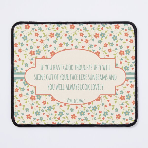 Item preview, A Person Who Has Good Thoughts Cannot Ever Be Ugly designed and sold by believeluna.