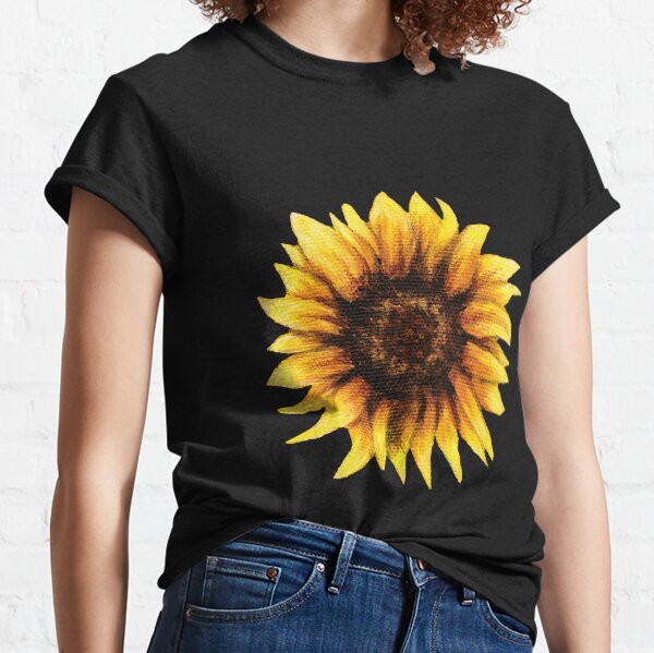 Sunflower Painting Classic T-Shirt