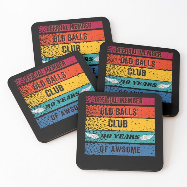 Item preview,   Official Member of Old Balls Club 40 Year Old of awsome dad  Birthday Gift designed and sold by POPLIN ⭐ ⭐ ⭐ ⭐ ⭐.