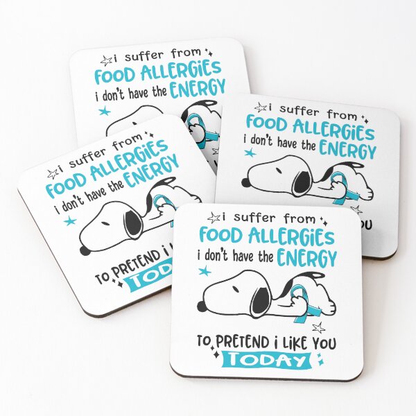 Item preview, I Suffer From Food Allergies I Do Not Have The Energy To Pretend I Like You Today designed and sold by Wlsnpeggy.