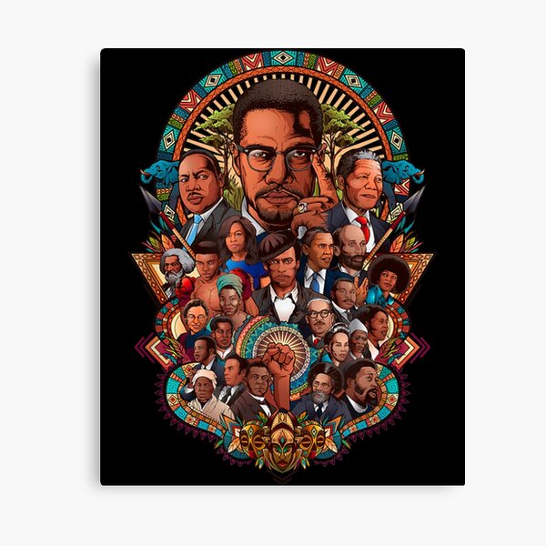 Item preview, Black History Leaders Collage Inspirational African American designed and sold by BrianLangle2023.
