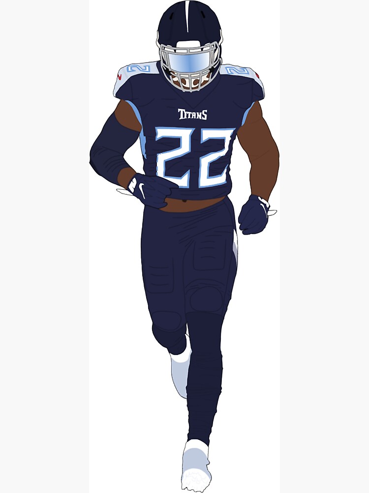 derrick henry titans  Nfl football art, Titans football, Alabama