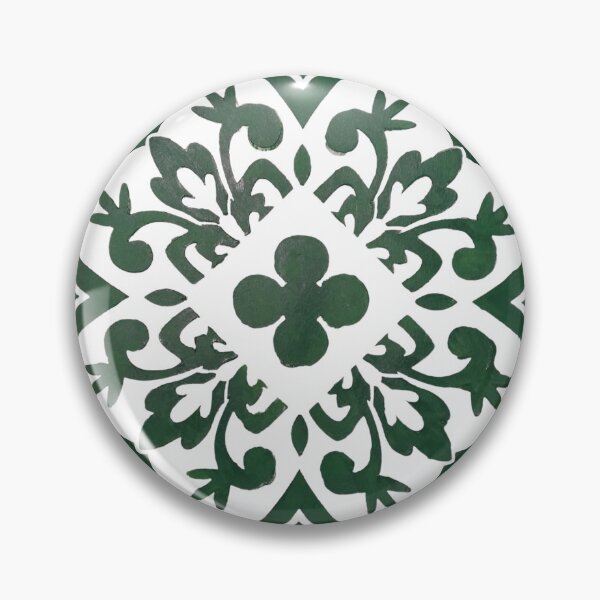 Item preview, Emerald green flower design designed and sold by Melissa Renee.