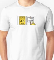 Yeah right speed check curve Unisex T-Shirt