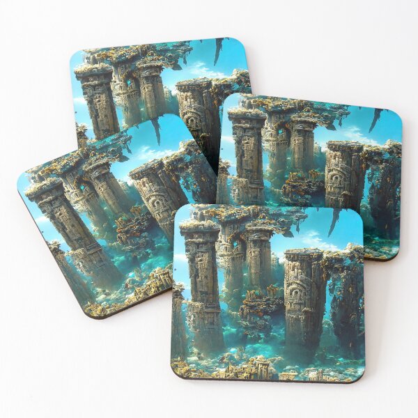 Item preview, Lost City of Atlantis designed and sold by ai-picasso.