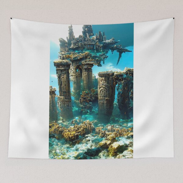 Item preview, Lost City of Atlantis designed and sold by ai-picasso.