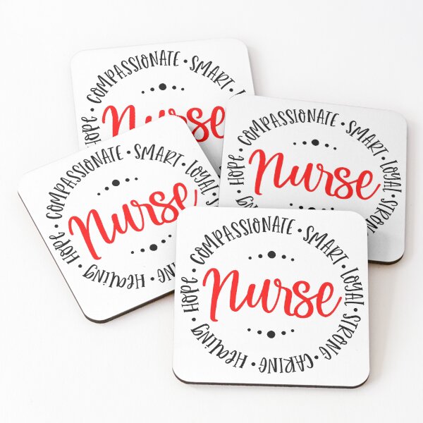 Item preview, Nurse Compassionate Smart Loyal Caring Healing Strong Nurse designed and sold by Minnesnowta.
