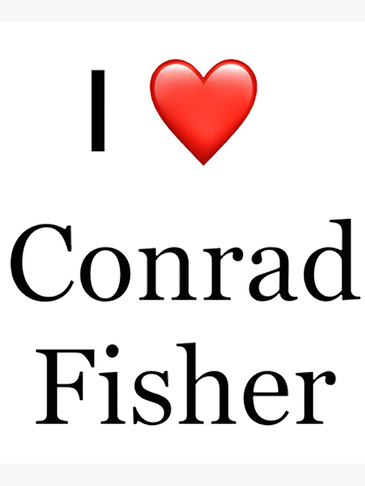 I heart Conrad fisher Tote Bag for Sale by TinaWaston