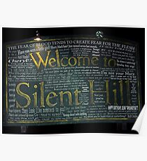 Póster Cotizaciones de signos de Silent Hill