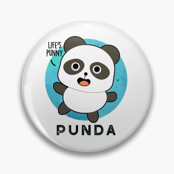 Item preview, Punda Funny Panda Puns  designed and sold by punnybone.