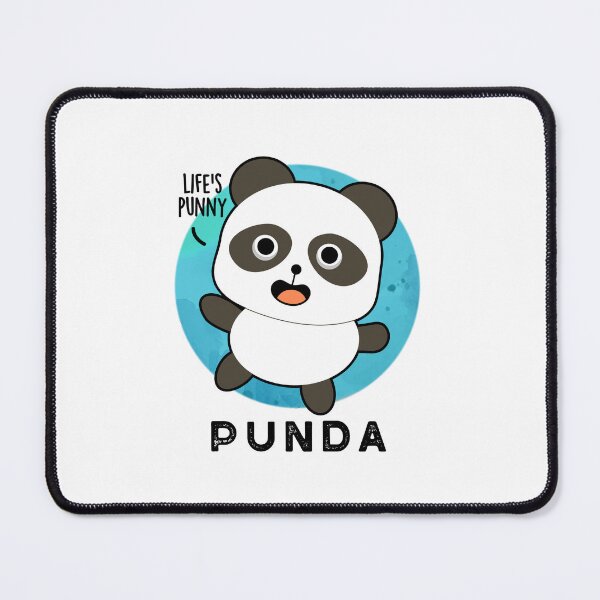 Item preview, Punda Funny Panda Puns designed and sold by punnybone.
