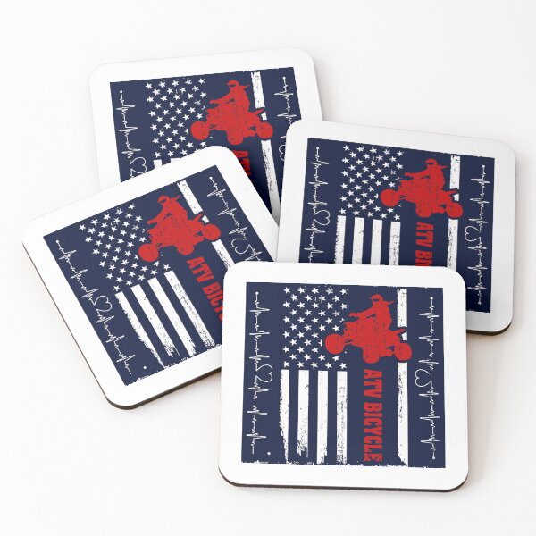 Item preview, ATV Bicycle America Flag designed and sold by JakeGoodwin.