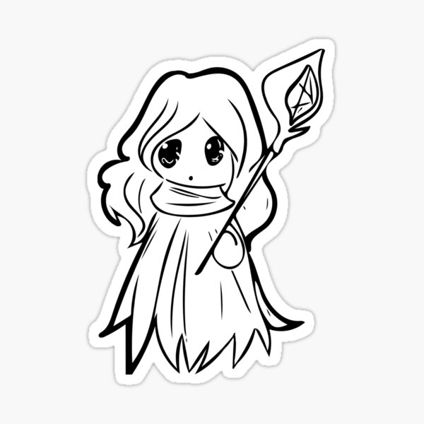 Item preview, Cute Little Mage designed and sold by Nicheek.