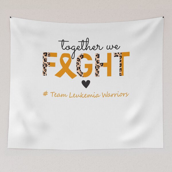 Item preview, Leukemia Awareness Together We Fight Team Leukemia Warriors designed and sold by whlrcheryl.